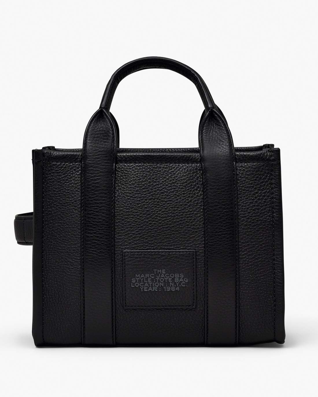 Marc Jacobs The Leather Small Tote Bag Black