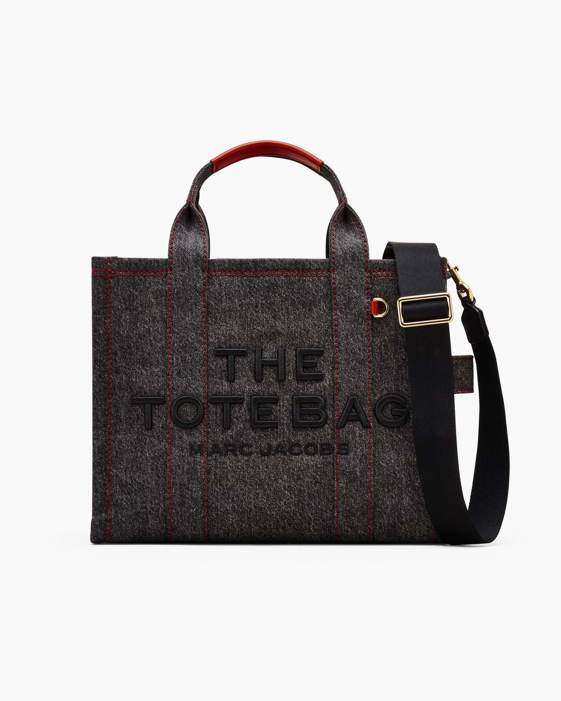 Marc Jacobs The Year Of The Horse Canvas Medium Tote Bag Black Multi