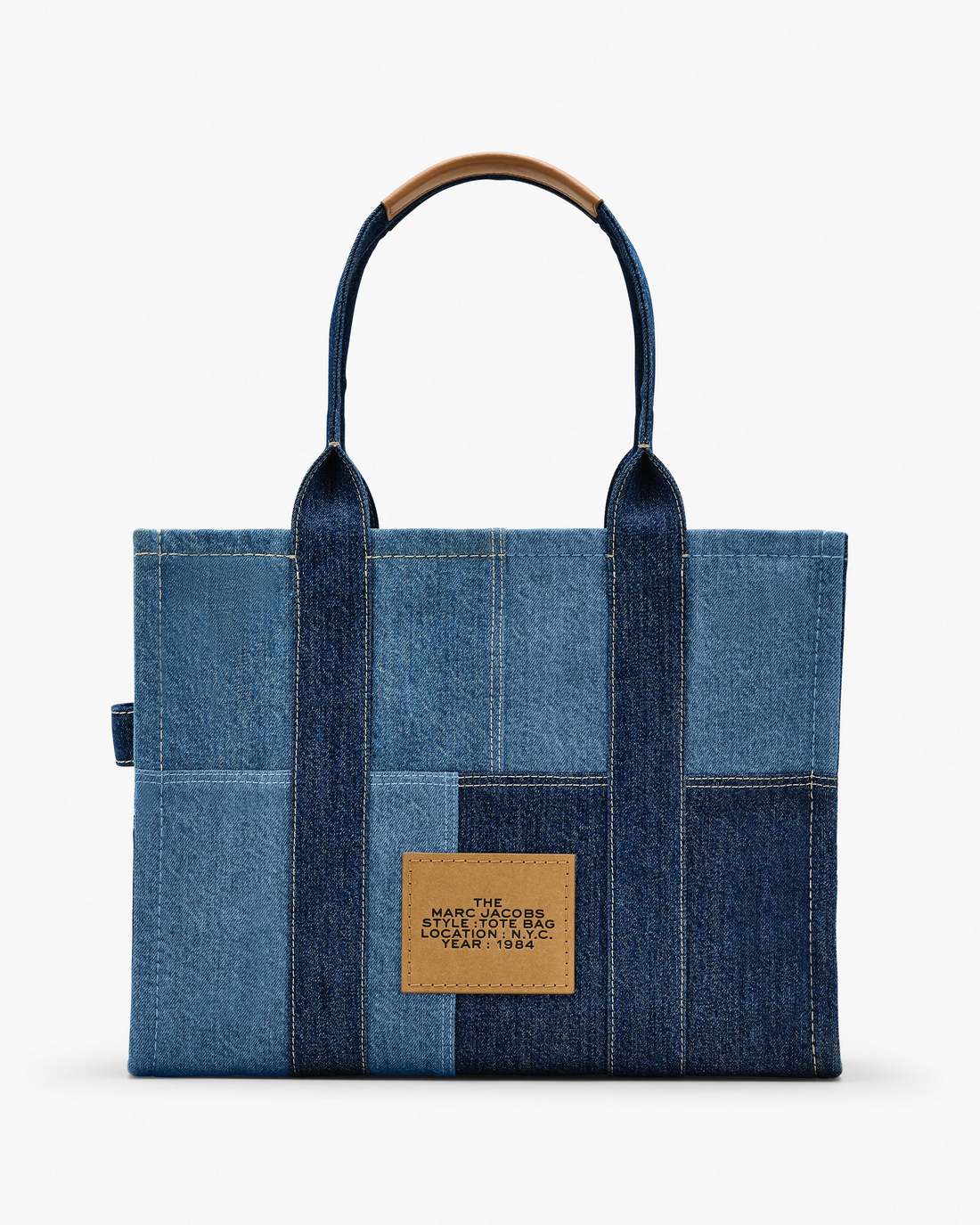 Marc Jacobs The Denim Large Tote Bag Blue Denim