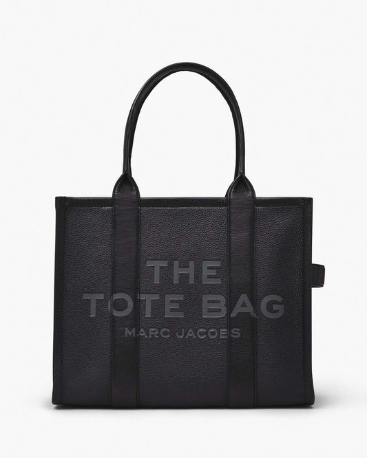 Marc Jacobs The Leather Large Tote Bag Black
