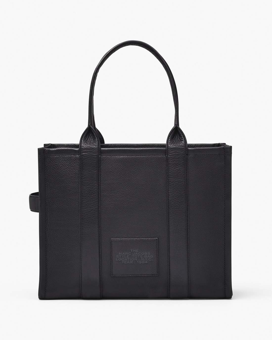 Marc Jacobs The Leather Large Tote Bag Black