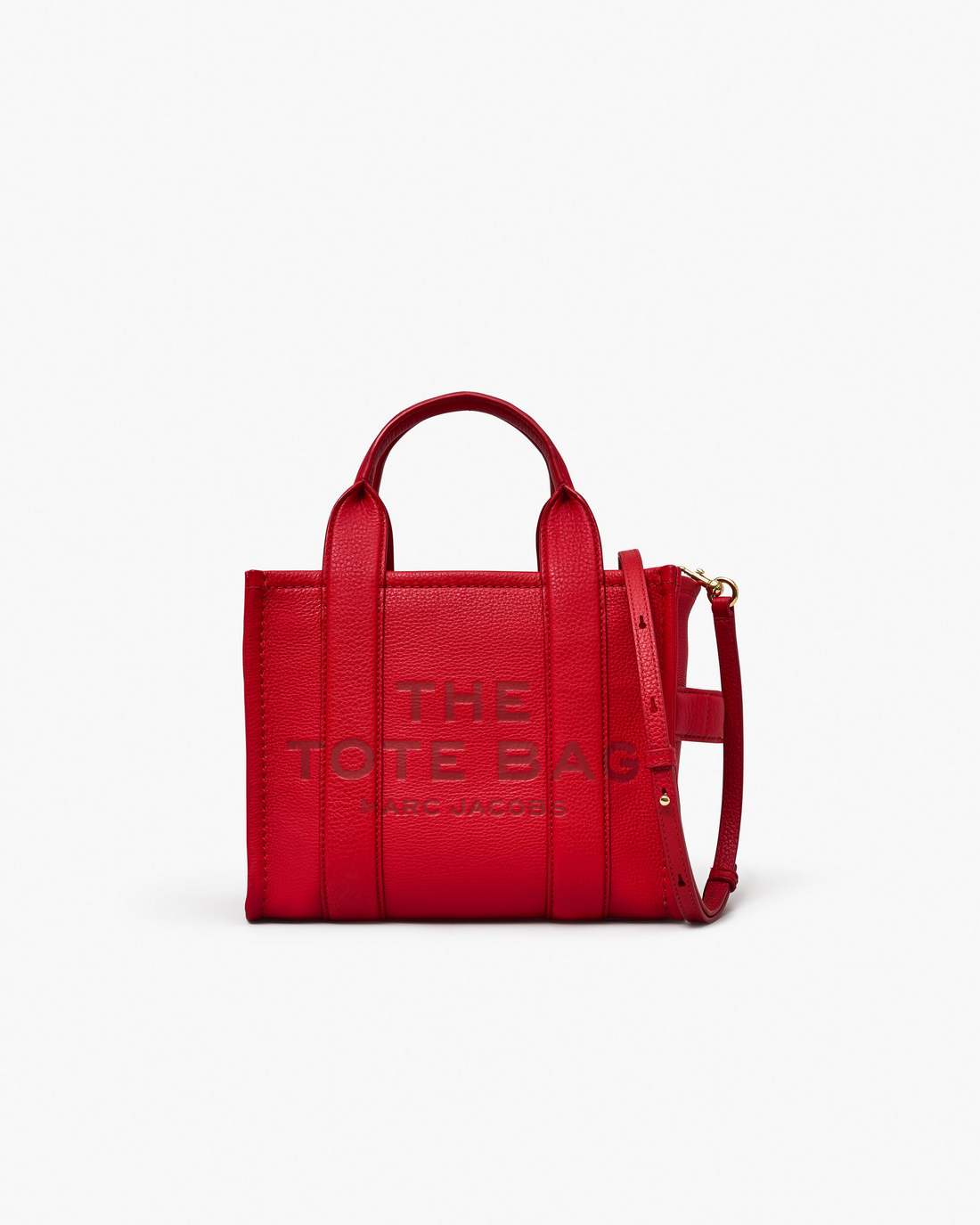Marc Jacobs The Leather Small Tote Bag True Red