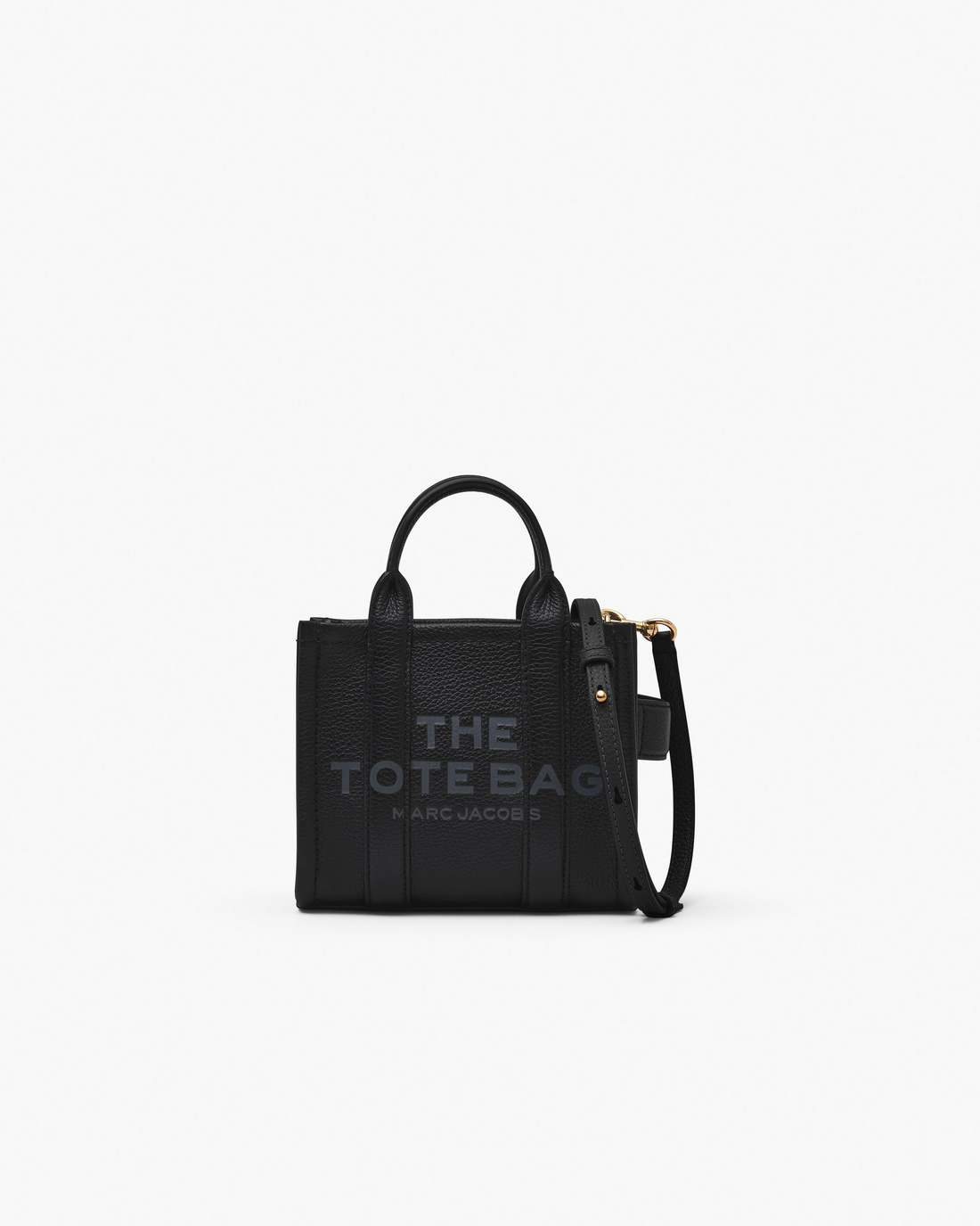 Marc Jacobs The Leather Crossbody Tote Bag Black