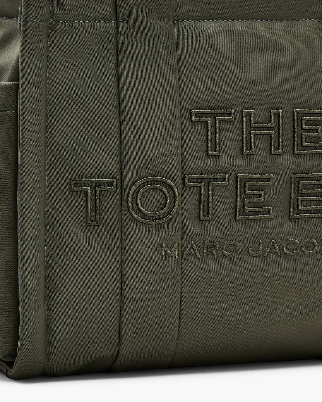 Marc Jacobs The Puffy Nylon Medium Tote Bag Army Green