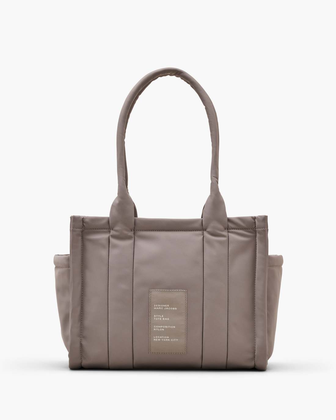 Marc Jacobs The Puffy Nylon Medium Tote Bag Cement