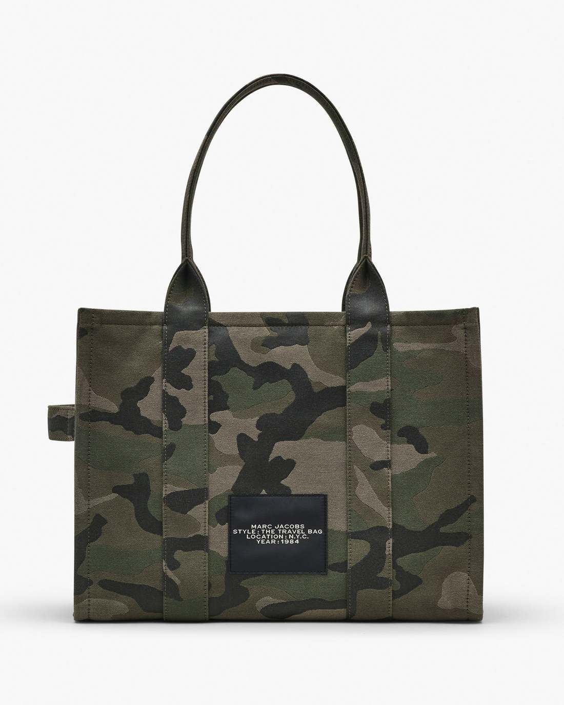 Marc Jacobs The Camo Jacquard Large Tote Bag Camo Multi