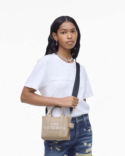 Marc Jacobs The Canvas Crossbody Tote Bag Beige