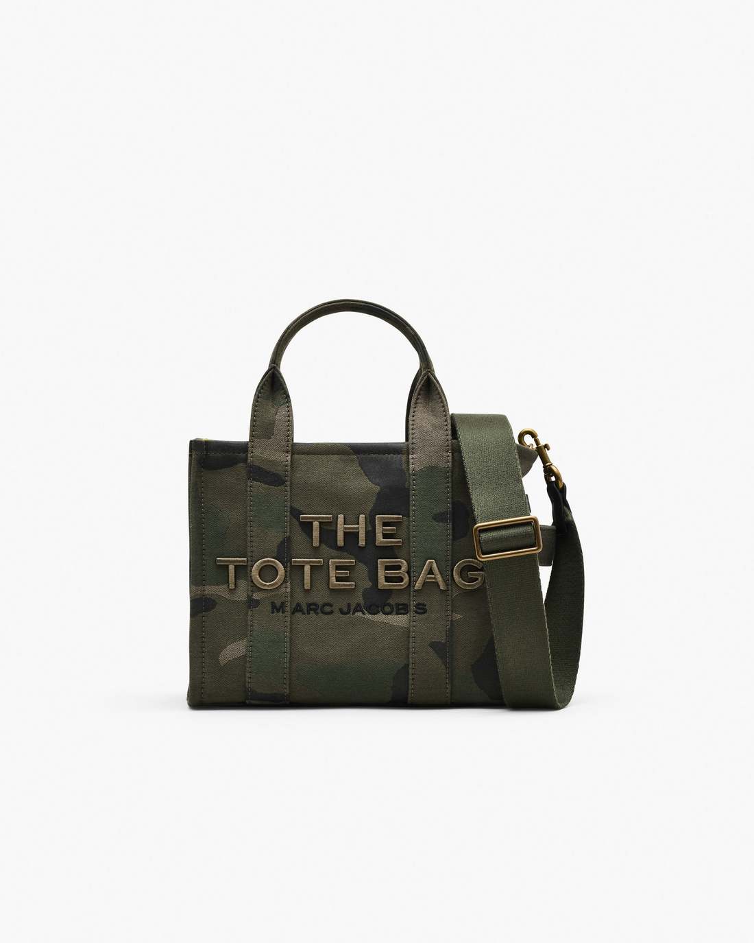 Marc Jacobs The Camo Jacquard Small Tote Bag Camo Multi