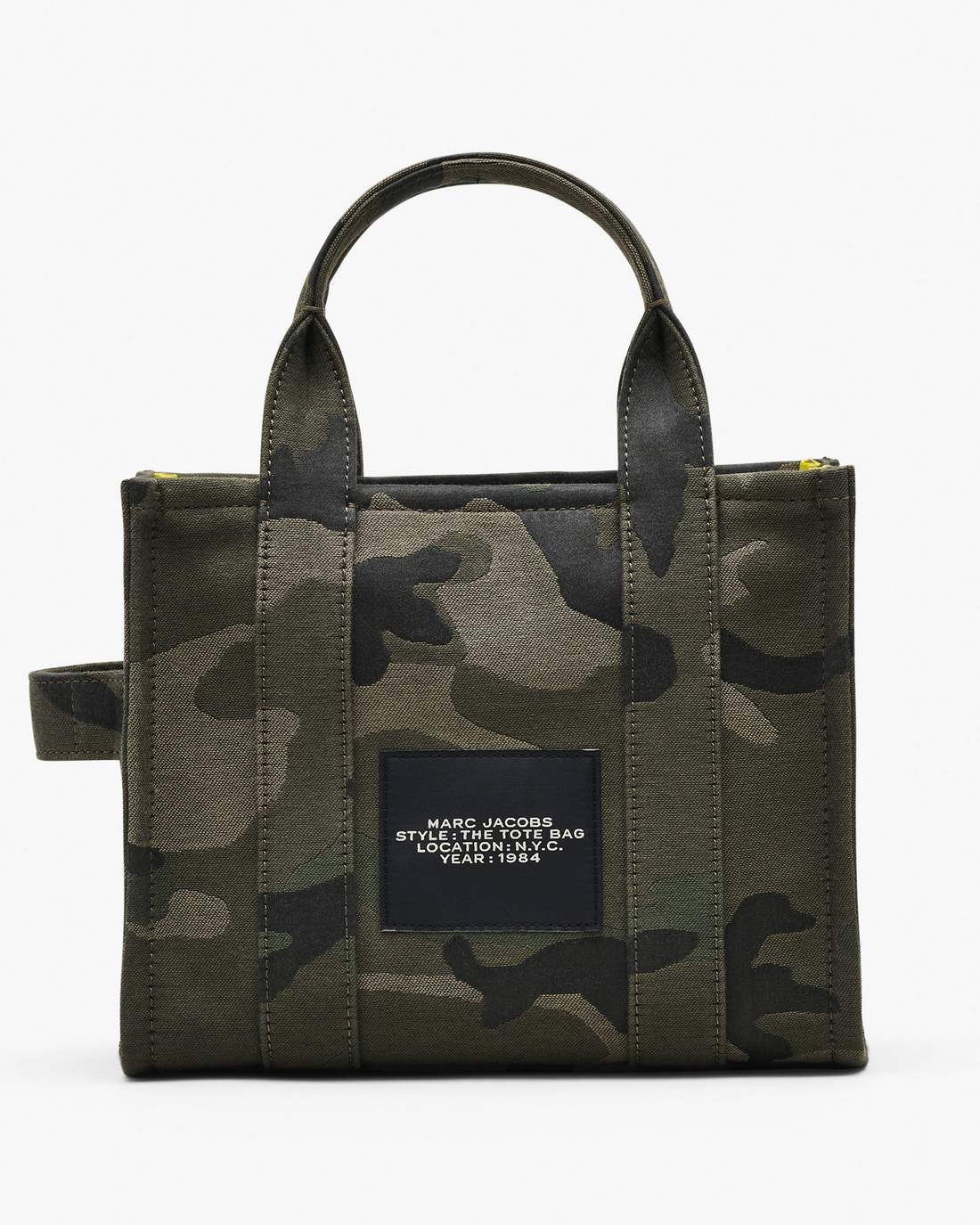 Marc Jacobs The Camo Jacquard Small Tote Bag Camo Multi