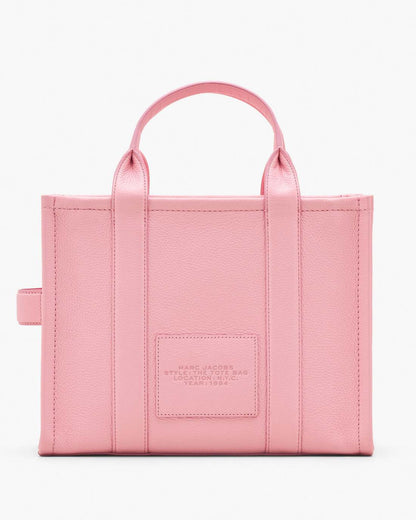 Marc Jacobs The Leather Medium Tote Bag Ribbon Pink