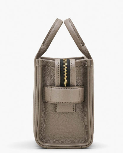 Marc Jacobs The Leather Crossbody Tote Bag Cement