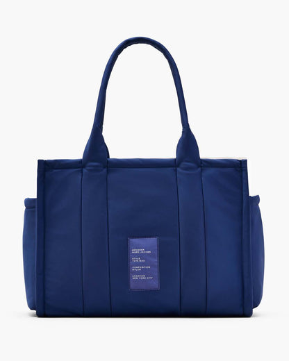Marc Jacobs The Puffy Nylon Large Tote Bag Blue Sea