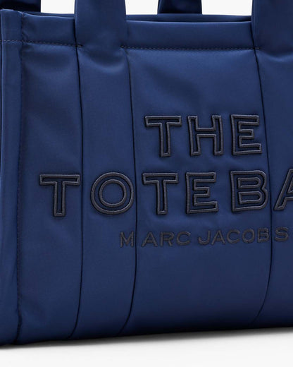 Marc Jacobs The Puffy Nylon Medium Tote Bag Blue Sea