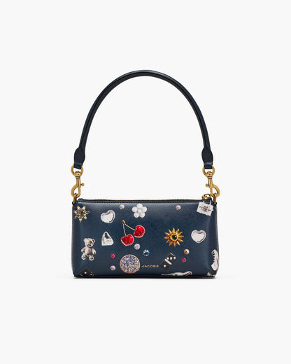Marc Jacobs The Trinket Snapshot Convertible Shoulder Bag Navy Multi