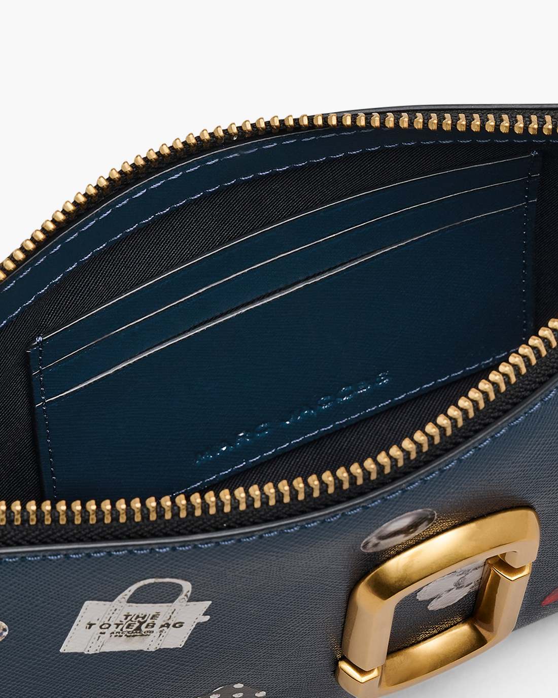 Marc Jacobs The Trinket Snapshot Convertible Shoulder Bag Navy Multi