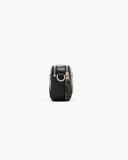 Marc Jacobs The Suede Patchwork Snapshot Black Multi