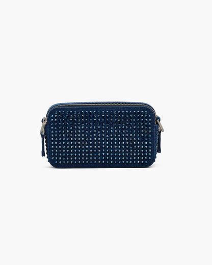 Marc Jacobs The Crystal Denim Snapshot Dark Wash Crystal