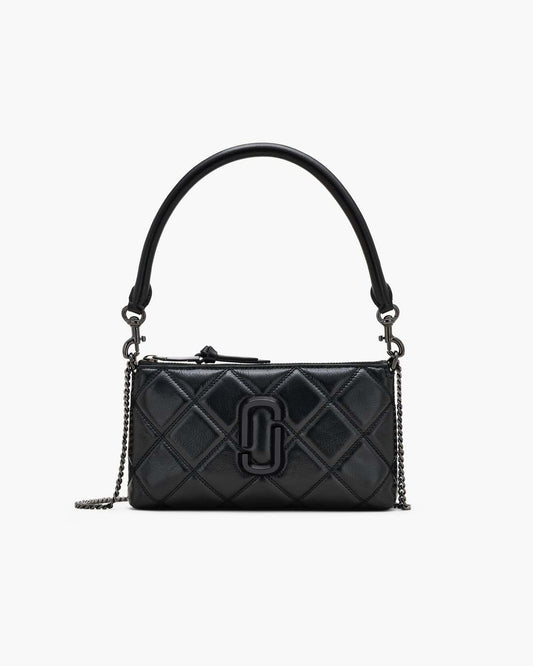 Marc Jacobs The Quilted Snapshot Convertible Shoulder Bag Black