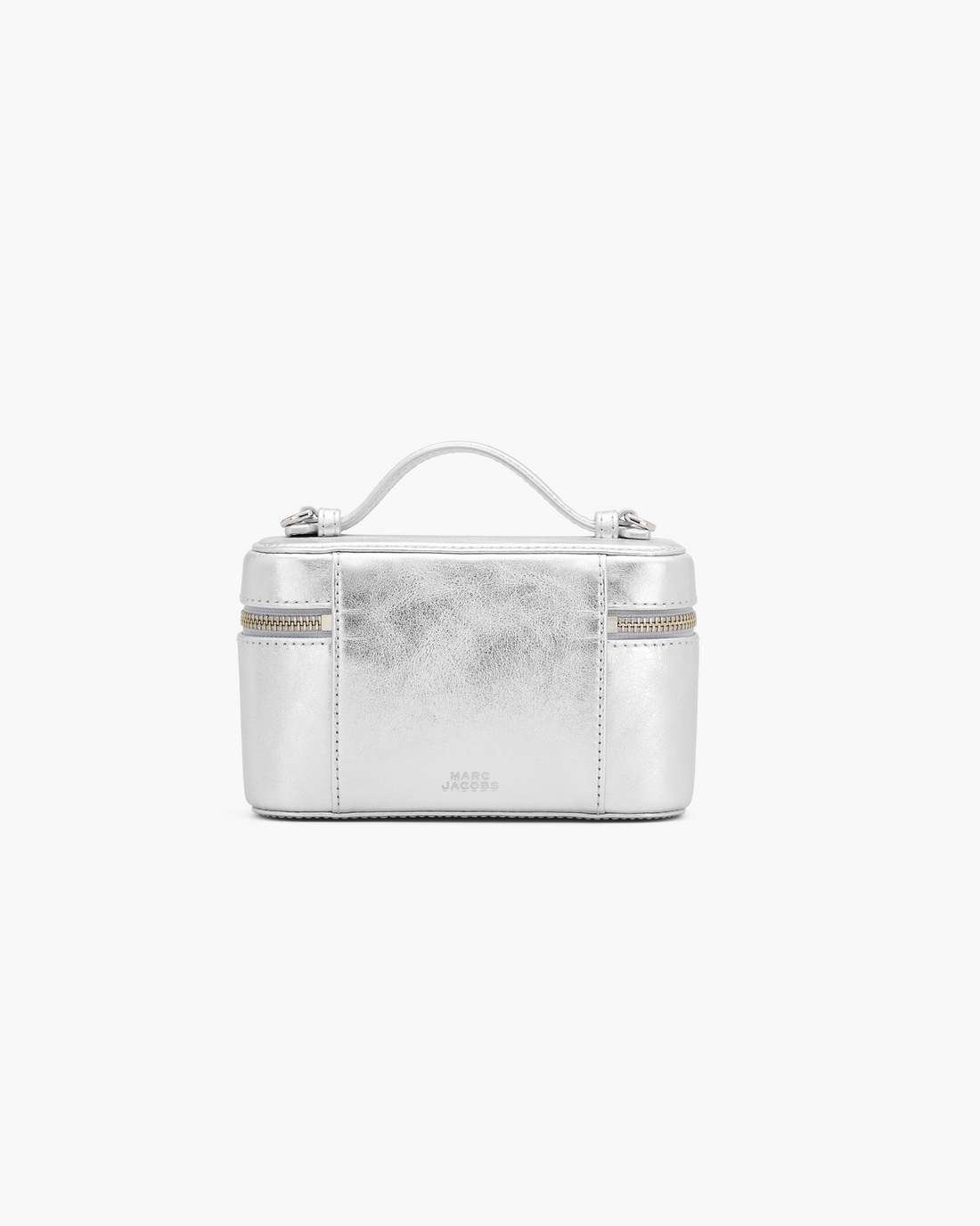 Marc Jacobs The Metallic Everyday Vanity Bag Silver