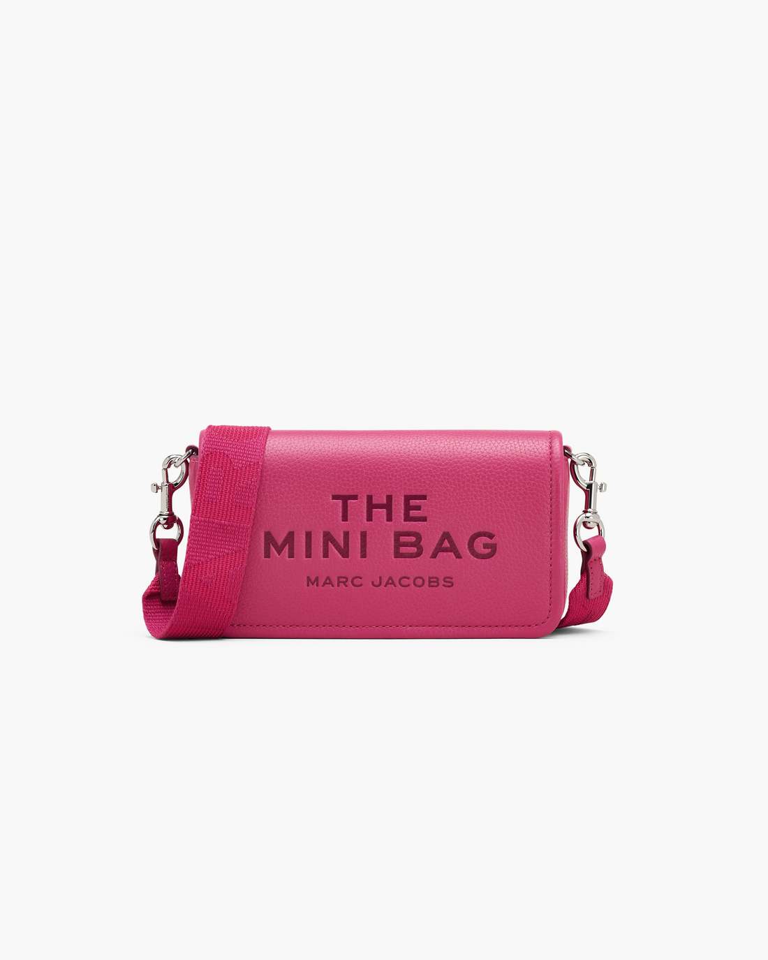 Marc Jacobs The Leather Mini Bag Raspberry Pink
