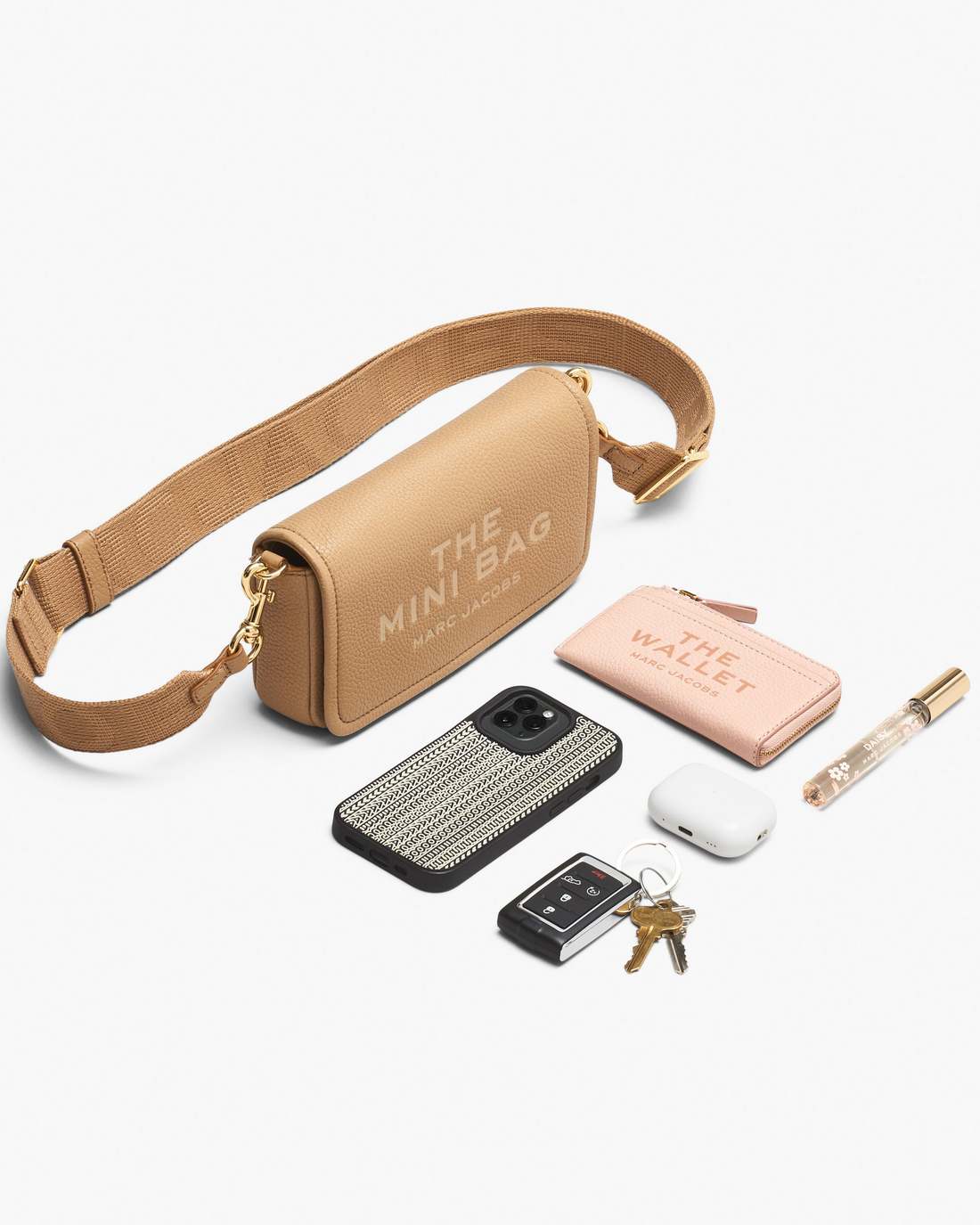 Marc Jacobs The Leather Mini Bag Argan Oil