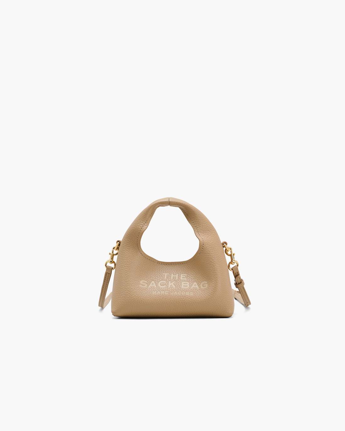 Marc Jacobs The Micro Crossbody Sack Bag Camel