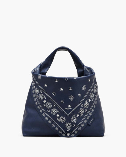 Marc Jacobs The Bandana Sack Bag Navy Multi