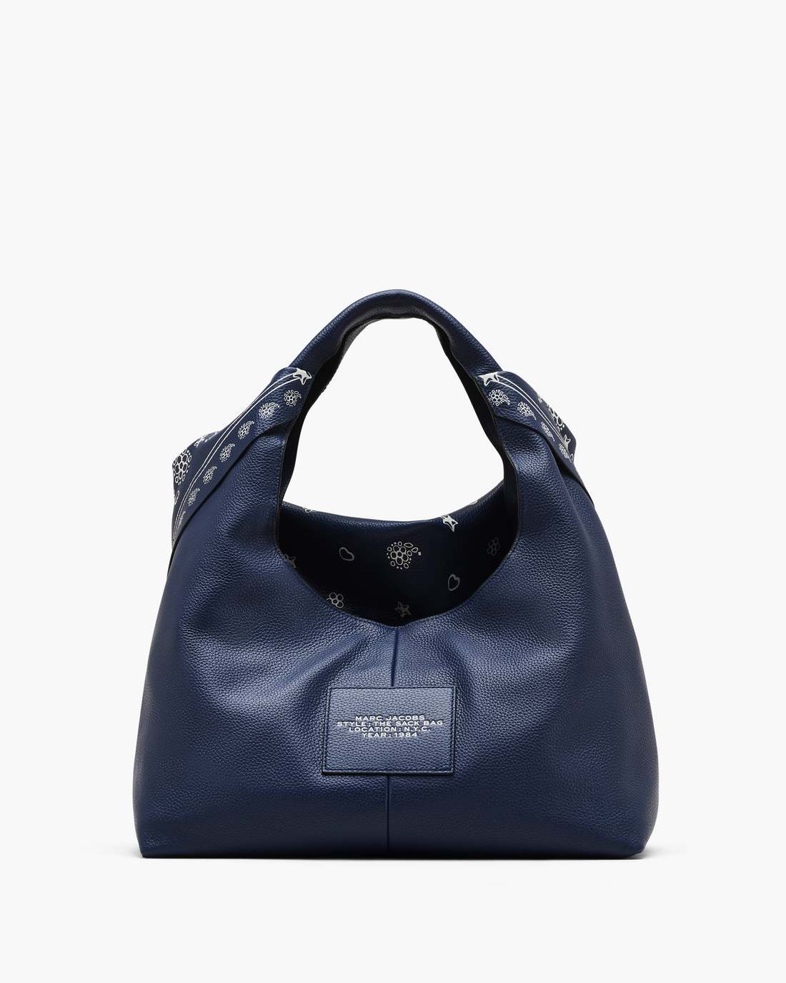 Marc Jacobs The Bandana Sack Bag Navy Multi