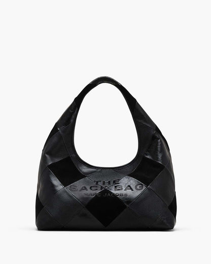 Marc Jacobs The Suede Patchwork Sack Bag Black Multi