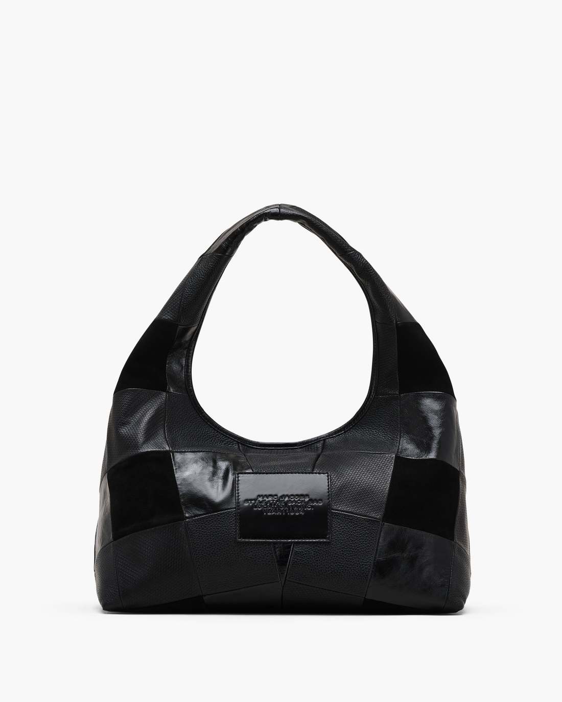 Marc Jacobs The Suede Patchwork Sack Bag Black Multi
