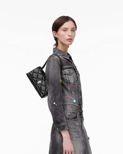 Marc Jacobs The Quilted Mini Dual Shoulder Bag Black
