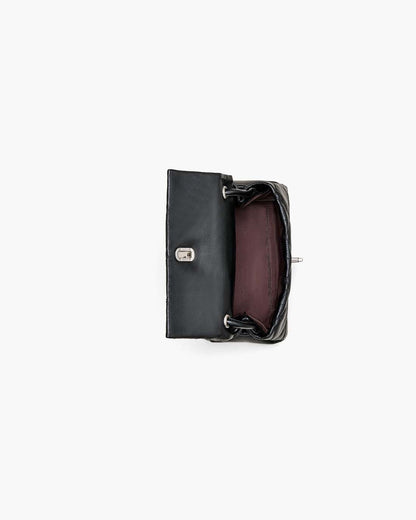 Marc Jacobs The Quilted Mini Dual Shoulder Bag Black