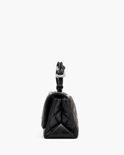 Marc Jacobs The Quilted Dual Convertible Shoulder Bag Black