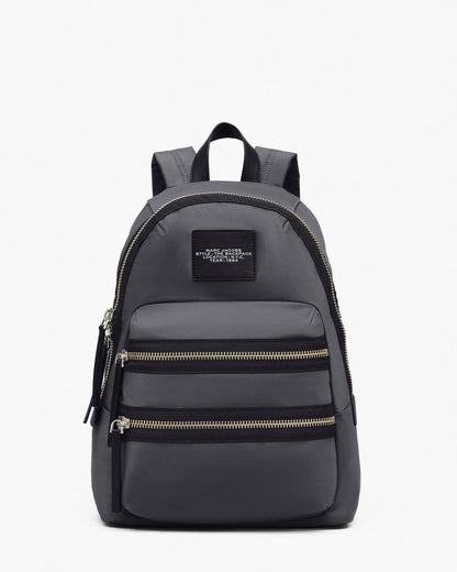Marc Jacobs The Biker Nylon Large Backpack Dark Shadow