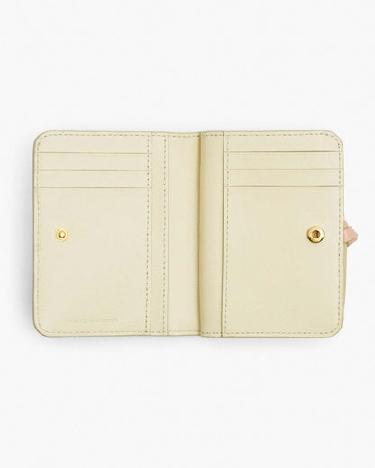 Marc Jacobs The Utility Snapshot Mini Compact Wallet Khaki Multi