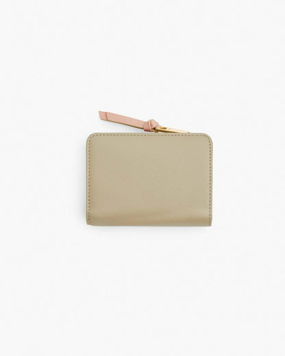 Marc Jacobs The Utility Snapshot Mini Compact Wallet Khaki Multi