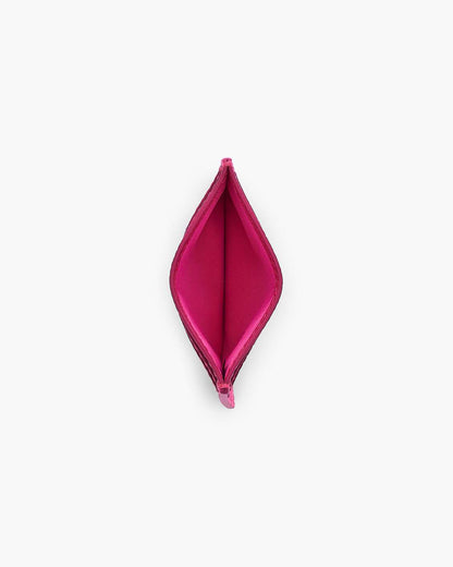 Marc Jacobs The Leather Card Case Raspberry Pink