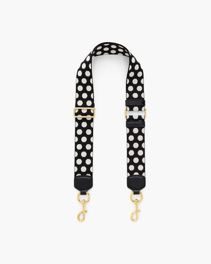 Marc Jacobs MEDIUM POLKA DOT STRAP Black Multi