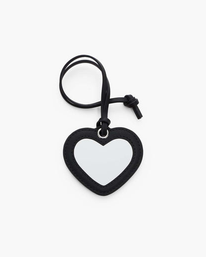 Marc Jacobs The Heart Mirror Bag Charm Black