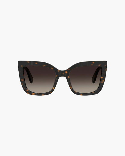 Marc Jacobs The J Marc Square Sunglasses Havana