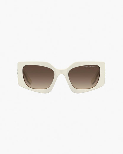 Marc Jacobs The Square Cat Eye Sunglasses Ivory