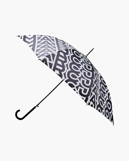Marc Jacobs The Monogram Umbrella Black Multi