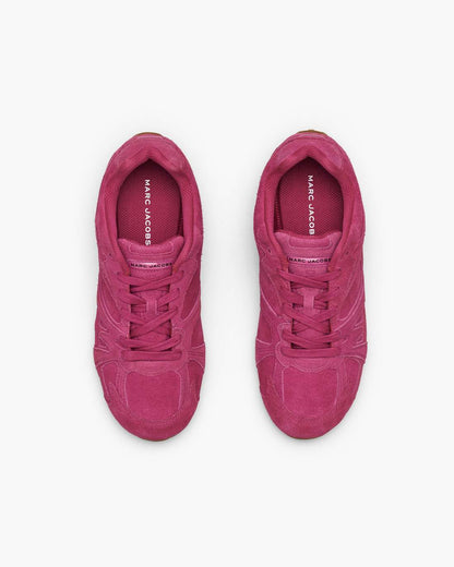 Marc Jacobs The Suede 72 Spring Sneaker Raspberry Pink