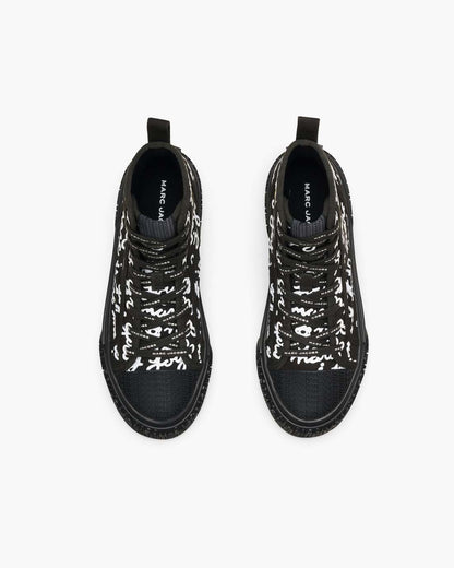 Marc Jacobs The Marc Is Joy Canvas Sneaker Black Multi