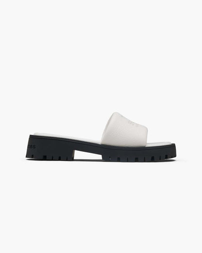 Marc Jacobs The Lug Sole Slide Bright White