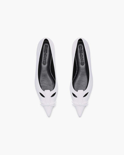 Marc Jacobs The Kat Ballerina Bright White