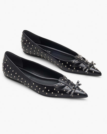 Marc Jacobs The Glam Studs Kat Ballerina Black