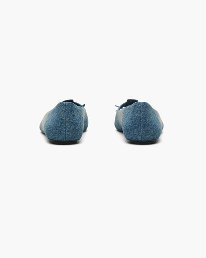 Marc Jacobs The Denim Kat Ballerina Vintage Indigo