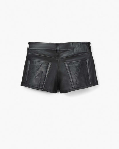 Marc Jacobs The Leather Skort Black