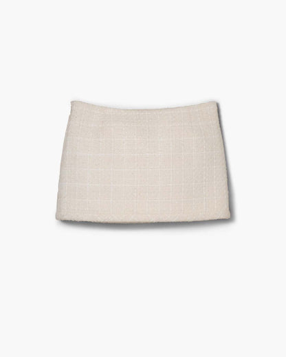 Marc Jacobs Tweed Mini Skirt Ivory
